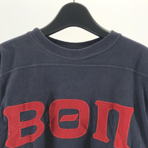 【中古】OLD フットボール五分袖リンガーTシャツ ネイビー[240017625802]_画像3