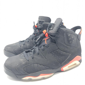 【中古】NIKE AIR JORDAN 6 RETRO INFRARED BLACK (2014) 28cm 384664-023　ナイキ[240017627113]