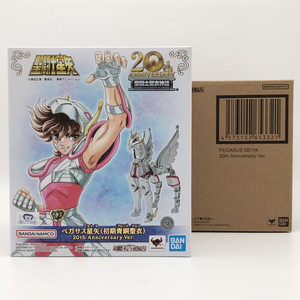 [ б/у ] нераспечатанный Bandai Saint Seiya Saint Seiya Myth Cloth Pegasus Seiya первый период синий медь плащаница 20th Anniversary Ver.[240017616766]