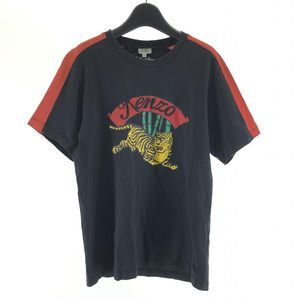 【中古】KENZO 19SS ジャンピングタイガー TEE サイズM ブラック ケンゾー[240017628152]