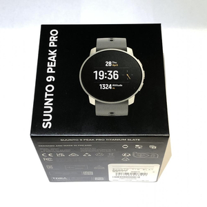 [ б/у ][ не использовался ]SUUNTO 9 PEAK PRO TITANIUM SLATE 2022 год продажа модель [240017629063]