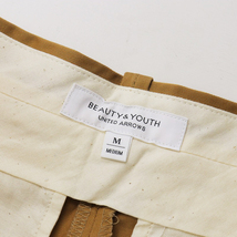 ビューティ&ユース ユナイテッドアローズ BEAUTY&YOUTH UNITED ARROWS BY コットンチノテーパードパンツ M/ベージュ【2400013855655】_画像7