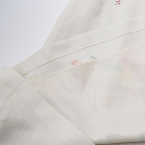 大きいサイズ ローズティアラ Rose Tiara 線刺繍フレアスカート 46/オフホワイト ボトムス【2400013871648】の画像7