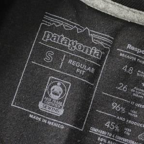 パタゴニア patagonia 37406SP21 P-6 ラベル ポケット レスポンシビリーティー Tシャツ S/ブラック カットソー メンズ【2400013866446】の画像7