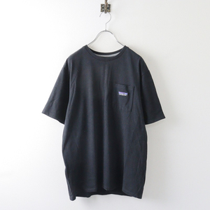 パタゴニア patagonia 37406SP21 P-6 ラベル ポケット レスポンシビリーティー Tシャツ S/ブラック カットソー メンズ【2400013866446】