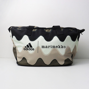 2023SS マリメッコ アディダス marimekko X adidas Classic BOS Training Bag Lokki トレーニングバッグ/ベージュ黒【2400013874700】