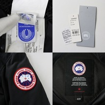 美品 国内 JPタグ カナダグース CANADA GOOSE 9513M Erickson Parka エリクソンパーカ ファー付ダウンコート XS//黒【2400013881180】_画像8