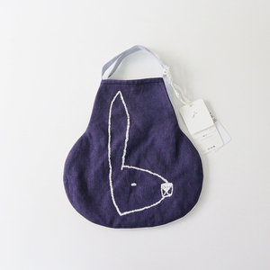  beautiful goods mina perhonen mina perhonen pupulinen bag / navy embroidery kids Kids ...[2400013900492]