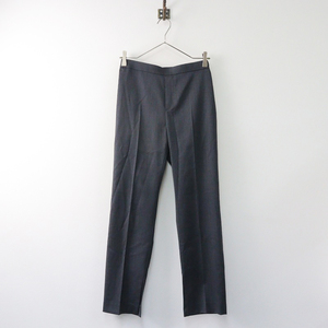 美品 2023AW エーピーストゥディオ AP STUDIO Wool polyester Inside slit Pants スリットパンツ 34/チャコール 【2400013904254】