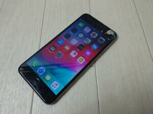 画面割れ ジャンク iPhone 6 Plus 16GB A1524 MGA82J/A au Apple バッテリー83％ 利用制限〇 2A15