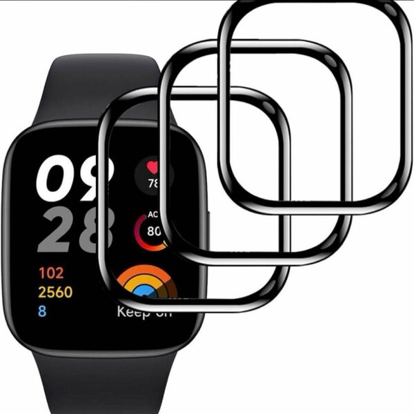 Xiaomi Redmi Watch 【3枚セット】保護フィルム スマートウォッチ 歩数計 Smart Watch 保護