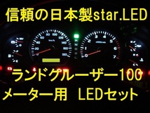 日本製ランドクルーザー100メーター用エアコン用LEDセット_画像1