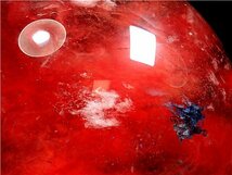 超大直径約:181mm 7439g超綺麗★赤水晶丸玉179E1-212E52b_画像7