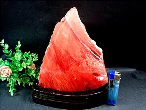 215mm 1985g 超綺麗★赤水晶原石179E3-60E61D