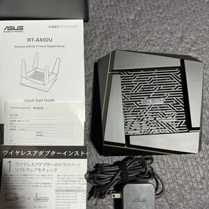 ASUS WiFi 無線 ルーターRT-AX92U AiMesh トライバンド 