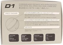 HONMA GOLF(本間ゴルフ)日本正規品 ホンマ D1 ゴルフボール1ダース(12個入) 2022モデル 「BT2201」_画像2