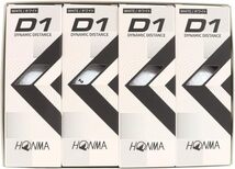 HONMA GOLF(本間ゴルフ)日本正規品 ホンマ D1 ゴルフボール1ダース(12個入) 2022モデル 「BT2201」_画像3