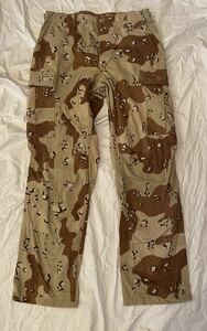 US ARMY military desert camouflage -ju cargo pants, Vintage,1990 year made 