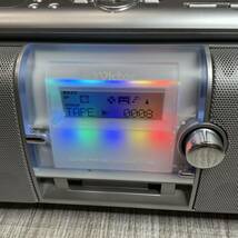 【CD TAPE 動作OK】 Victor ビクター RC-L1MD-S CD-MDポータブルシステム ラジカセ 現状品 Clavia クラビア_画像10