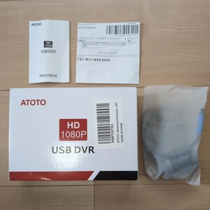 ATOTO AC-44P2 1080P USB DVR on dash camera - camera side . video recording -ATOTO A6 & S8 series . compatibility equipped.