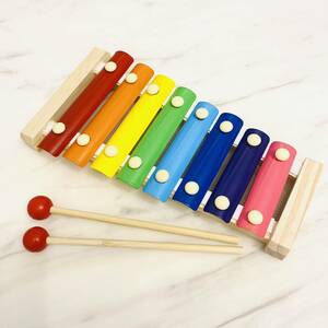  unused baby child rebar xylophone percussion instruments intellectual training toy 