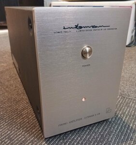 LUXMAN E-03 PHONO AMPLIFIER sound out has confirmed original box equipped MC/MM both correspondence inside part independent power supply phono equalizer amplifier Luxman 