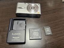 ★Panasonic パナソニック LUMIX ルミックス デジタルカメラ DMC-FX30 可動品 バッテリー 充電器　メモリーカード2GB 付き_画像1