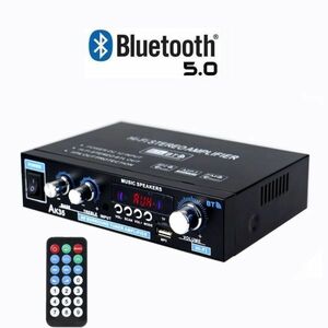 AK35 Bluetooth5.0 correspondence audio amplifier maximum 90W+90W multifunction amplifier.