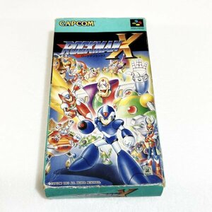 ロックマンＸ【箱・説明書付き】♪動作確認済♪３本まで同梱可♪　SFC　スーパーファミコン