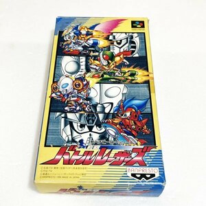 バトルレーサーズ【箱・説明書付き】♪動作確認済♪３本まで同梱可♪　SFC　スーパーファミコン　レア