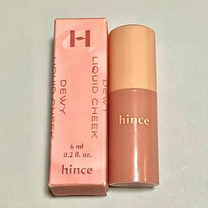 hince デューイーリキッドチーク サンリットピーチ