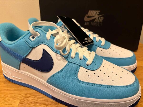 即決30cm NIKE AIRFORCE1 Low Split Light Photo Blue 新品正規　DZ2522-100