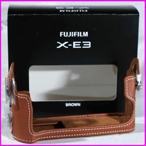 【新品／純正品】富士フイルム　BLC-XE3 BW　X-E3 カメラケース