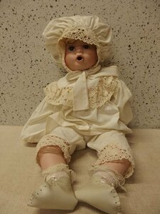 0540225w[Orchideeorukite bisque doll baby ] secondhand goods / doll / serial number have 