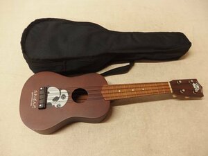 0540176s[SAN-X Tarepanda ukulele soft case attaching ] sun X musical instruments secondhand goods / total length 54cm degree 