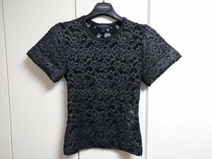 ルイ・ヴィトン LOUIS VUITTON カットソー フローラルレーストップ ナイロン×ポリウレタン 36 RW231B 182 FOTO15 ZAOAOZLL