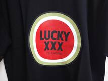 ゴッドセレクション トリプルエックス GOD SELECTION XXX Tシャツ LUCKY XXX ブラック XL GX-A24-ST-06 ZAOEIGKK_画像3