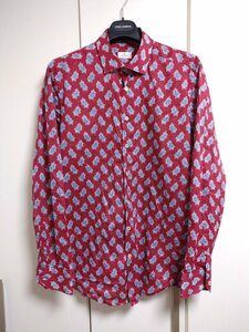  Etro ETRO long sleeve shirt peiz Lee pattern print 41 U11 11451 4763 ZAOAOZLL