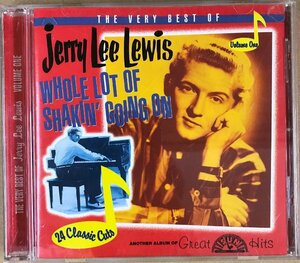 「THE VERY BEST OF Jerry Lee Lewis Vol.1」WHOLE LOT OF SHAKIN' GOING ON　洋楽CD