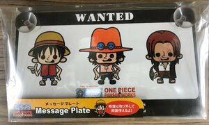ONE PIECE × PANSON WORKS メッセージプレート ワンピースグッズ