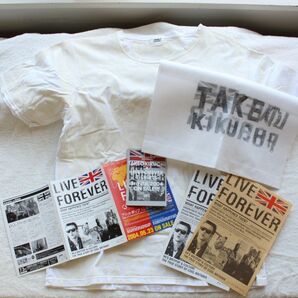 TAKEO KIKUCHI×映画 LIVE FOREVER 「NME blur VS oasis」コラボTシャツ 5点セット 