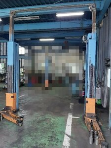  Tokushima prefecture departure [1 jpy start!] van The iBANZAI. type 2 pillar lift GPY-30FF load 3TON automobile maintenance operation excellent * actual place receipt limitation (pick up) * that 1
