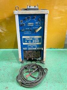 [1 jpy start!] National TIG welding machine YC-200TWC-3 cutting combined use inner gas arc welding machine single phase 200V * present condition delivery 
