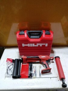 [1 jpy start! unused goods ]HILTI Hill ti rechargeable adhesive dispenser HDE 500-A22 * charger, battery lack of 