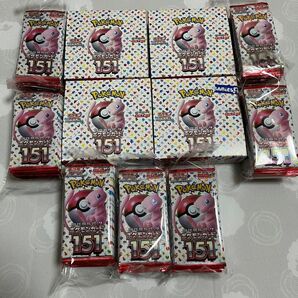 ポケモンカード151 BOX バラパック　