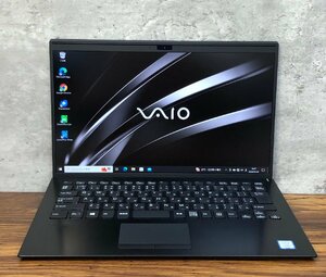 1円～ ●SONY VAIO Pro PK / Core i7 8565U (1.80GHz) / メモリ 16GB / SSD 128GB / 14型 4K (3840×2160) / Windows10 Pro 64bit