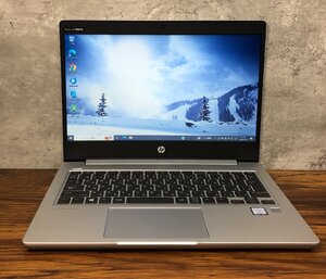 1円～ ●HP PROBOOK 430 G6 / Core i5 8265U (1.60GHz) / メモリ 8GB / NVMe SSD 256GB / 13.3型 HD (1366×768) / Windows10 Pro 64bit