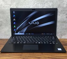 1円～ ●SONY VAIO Pro PG / Core i5 8250U (1.60GHz) / メモリ 8GB / SSD 256GB / 13.3型 フルHD (1920×1080) / Windows10 Pro 64bit_画像1