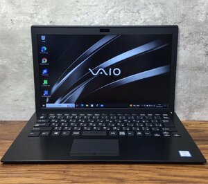 1円～ ●SONY VAIO Pro PG / Core i5 8250U (1.60GHz) / メモリ 8GB / SSD 256GB / 13.3型 フルHD (1920×1080) / Windows10 Pro 64bit