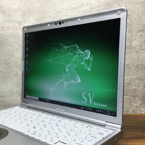 1円～ ●Panasonic LET'S NOTE SV8 / Core i5 8365U (1.60GHz) / メモリ 8GB / SSD 256GB / 12.1型 (1920×1200) / Windows10 Pro 64bitの画像3